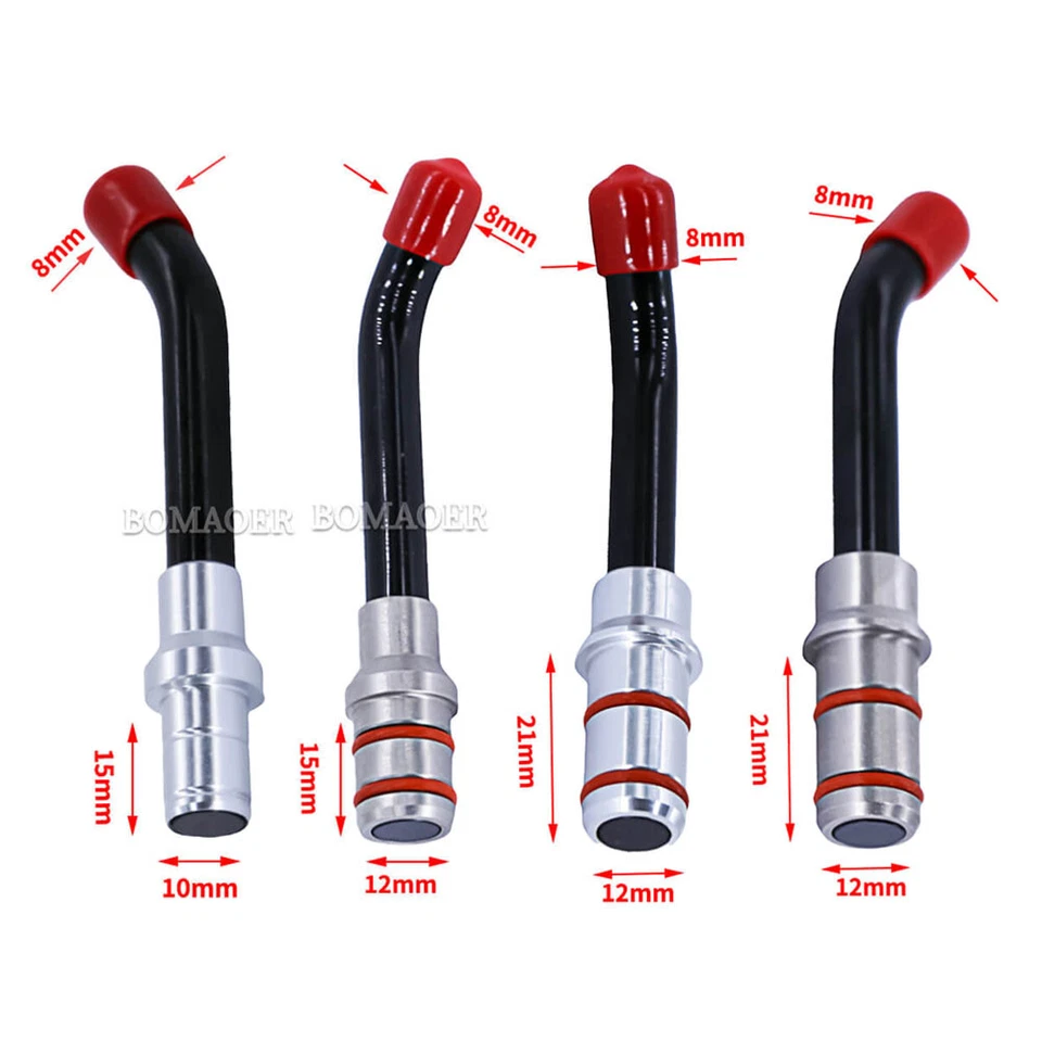 BOMAOER 1 PC Dental LED Curing light lamp fiber optic guide rod Tip 4 Sizes available