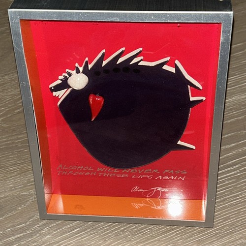 Alan Giltzow Idaho Artist Abstract Fish Art Ceramic Framed Signed 2008 - Picture 18 of 22