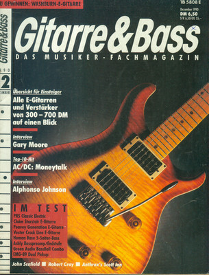 Gitarre & Bass 1990/12 (Gary Moore)