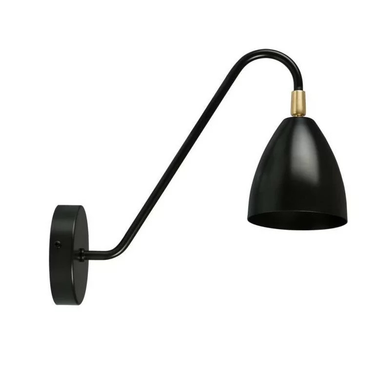 Applique murale gain de place CLEO bronze E27 pour entrée étroite