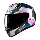 HJC C10 Aspa Blue Purple White