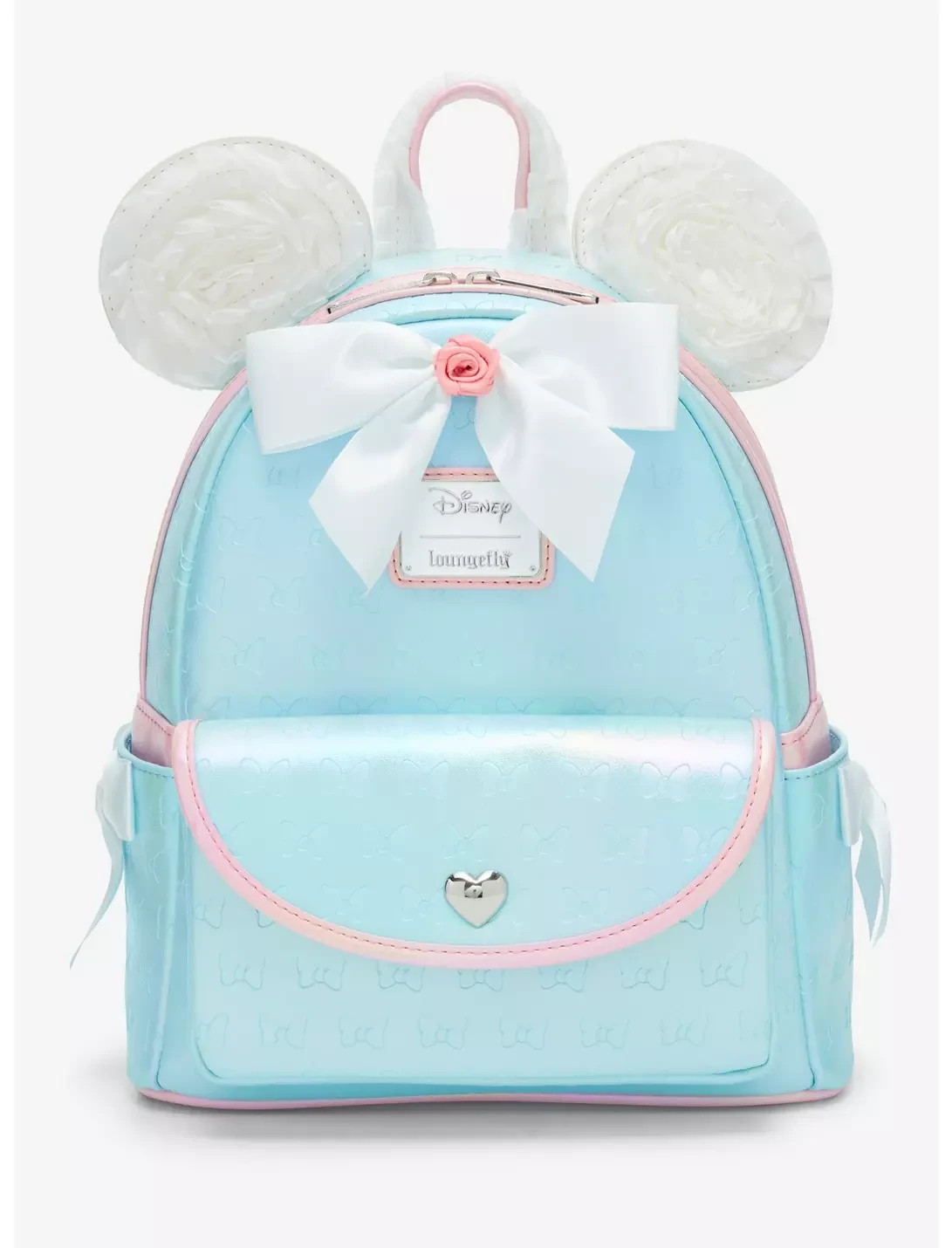 Loungefly Disney Minnie Mouse Ruffle Ears Mini Backpack — New With Tags