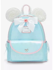 Loungefly Disney Minnie Mouse Ruffle Ears Mini Backpack — New With Tags