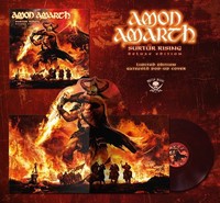 Amon Amarth: Surtur Rising (Limited Deluxe Edition) (Burgundy & Royal Blue Marbl