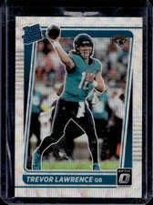 2021 Panini Donruss Optic Trevor Lawrence Wave Rookie RC #/299 Jaguars