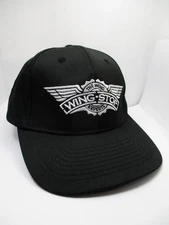 Wing Stop The Wing Experts Black Cap / Hat Snapback Adult Wing Stop Branded