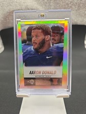 2014 SCORE AARON DONALD ROOKIE CARD #332 SILVER FOIL BOARDER RAMS BEST. rookie card picture
