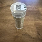 1 ROLL $10 FACE VALUE, 40CT SILVER WASHINGTON QUARTERS 25C 90% SILVER COINS