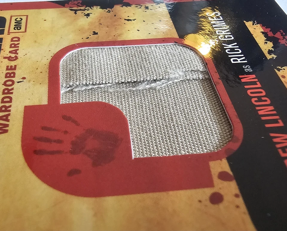 Walking Dead Wardrobe Relic M1 variant Andrew Lincoln Rick Grimes Season 1 AMC - Image 4 of 4