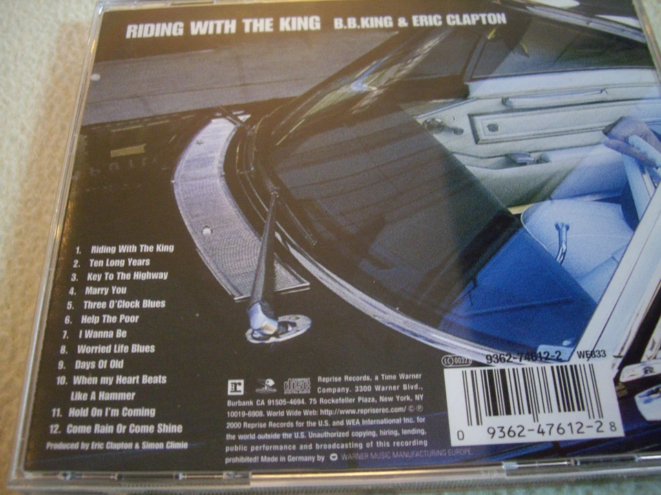 B.B. King & Eric Clapton - Riding with the King CD - 2000 Zustand: Neuwertig - Bild 2 von 2