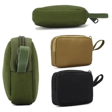 Tactical Belt Key Pouch Small Molle EDC Wallet Travel Portable Waist Pack Bag