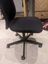 Flintan Home Office Chair - Black - disassembled