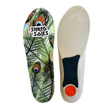Full Length Skate Lite Impact Absorbing Comfortable Insoles Men 9.5-13 Peacock