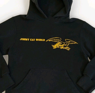 1990s Jimmy Eat World Eagle VTG Hoodie black All sizes PUMIG55