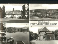 	Rottleberode Mansfeld-Suedharz Sachsen-Anhalt Heim Teich Bahnhof x 1960