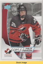 2019 Upper Deck Team Canada Juniors Blue Philip Tomasino #74 READ 0bv