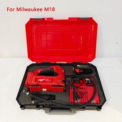 New For Milwaukee M18 Battery Cordless Tire Inflator w/ M18 Bettery & Charge