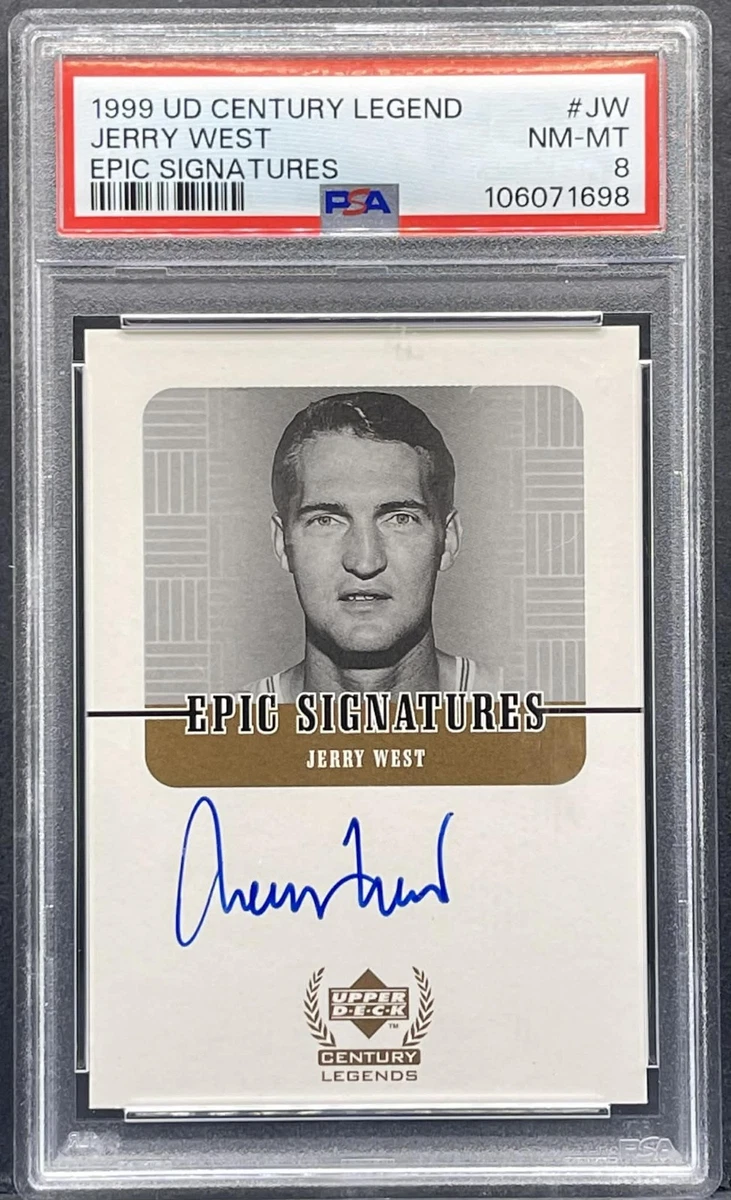 Upper Deck Jerry West Basketball Autographed Sports Trading Cards