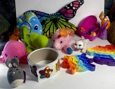 Plush ,Toy & Sensory Lot Of  20  Variety Item...