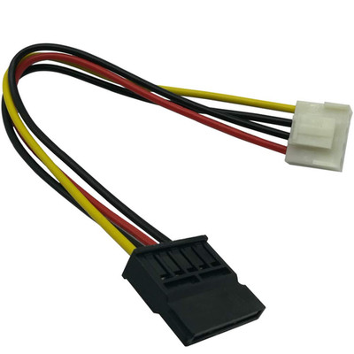 (2-Pack SATA Power Cable for Hikvision Video Recorder, 4 Pin to SATA Hard Drive