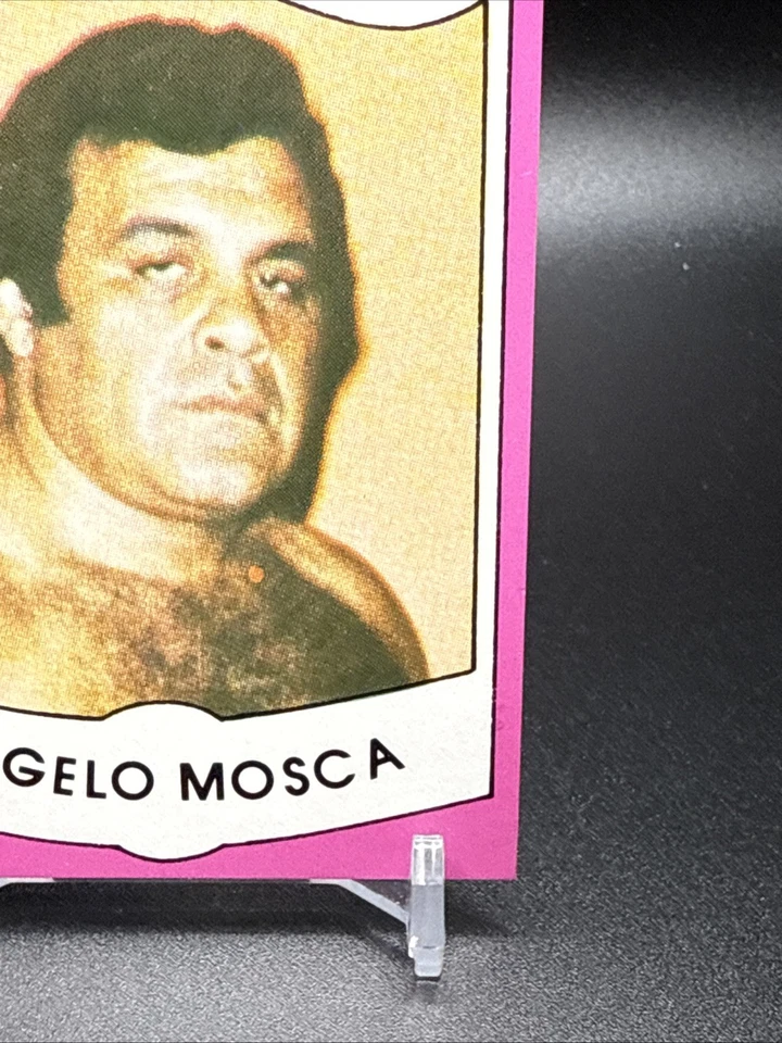1982 Wrestling All-Stars Series A Angelo Mosca #19 Rookie RC - Image 4 of 4