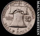 1958-D Silver Franklin Half Dollar - Scarce  Better Date  No Reserve  #M627 — photo 2
