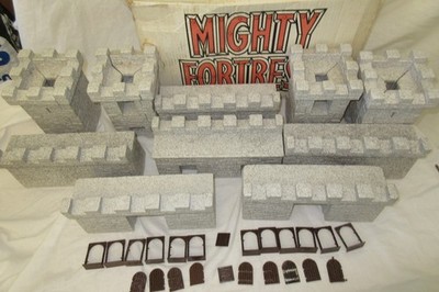 Warhammer Mighty Fortress Polystyrene Castle Fort Siege Scenery 1980s Rare OOP