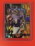 2025 Panini Select - Premier Level Lamar Jackson #160 Black & Orange Shock Prizm