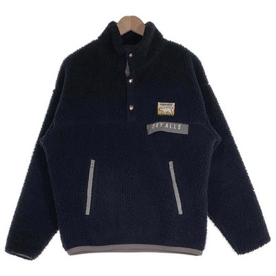 Human Made 22AW Boa Fleece Pullover Jacket Black Size S Used