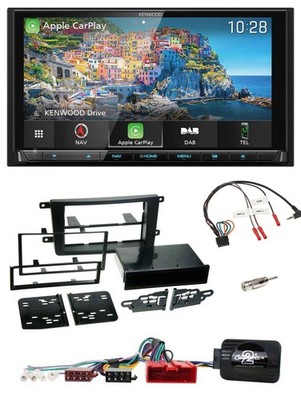 Kenwood Bluetooth Lenkrad 2DIN USB TMC DAB Navigation für Mazda CX-9 TB1 2007-20