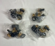 Garden Hose Y Splitter 4 Pack 2 Way Brass