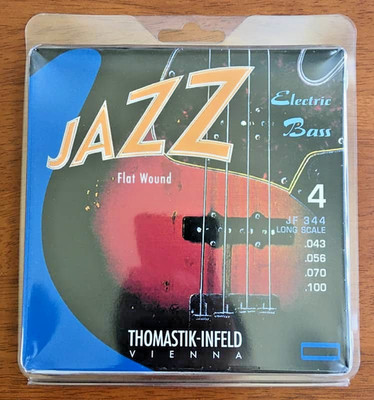 Thomastik-Infeld JF344 Jazz Flatwound Bass Guitar Strings