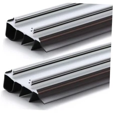 2 Pack 36" Replacement Door Sweep Hardware Double Bubble Kerf Door Sweep Door 