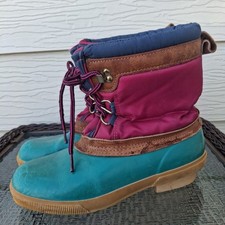 Vintage Land s End Women s Rain Boot Size 9
