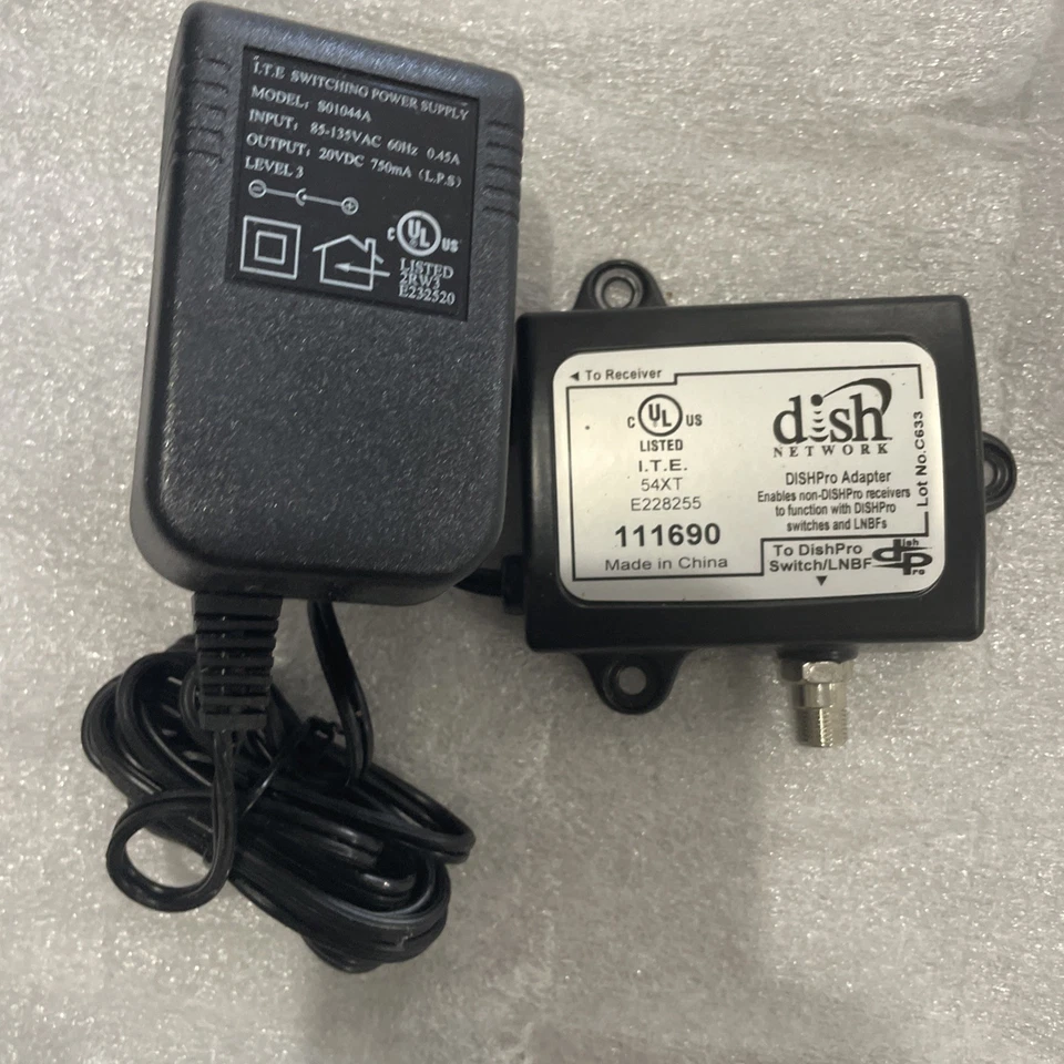 NEW DishPro Adapter Dish Network Bell Expressvu Legacy Recievers to DP Pro LNBs - Image 4 of 4