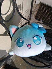 Meow Meow Cat Face Mermaid Fish Squishable 10 Inch Plush Toy New with Tags