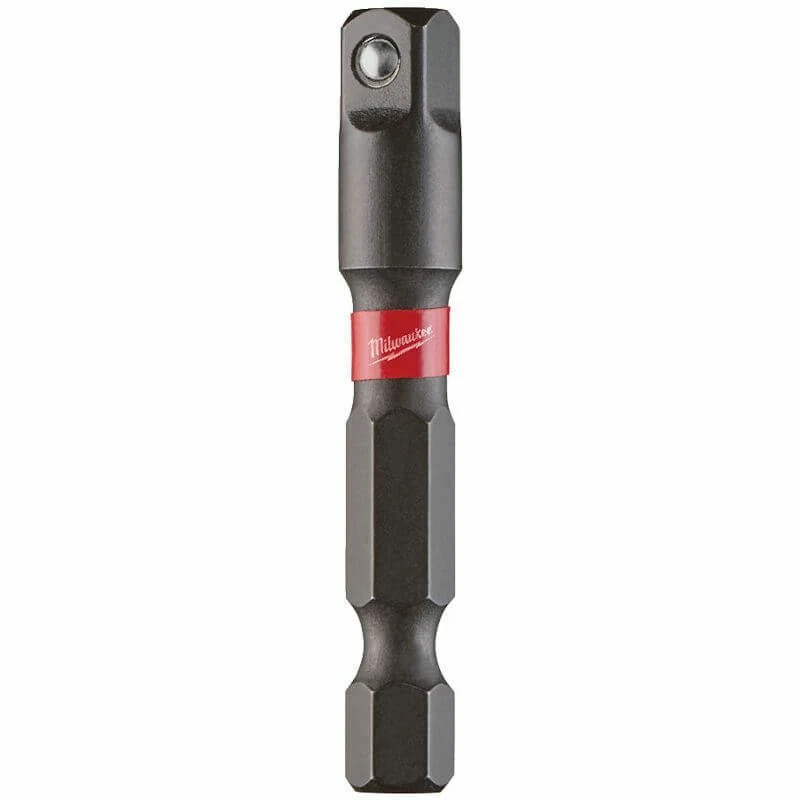 Milwaukee 4932471826 Shockwave 1/4" HEX > 1/4" IMPACT Socket Adapter