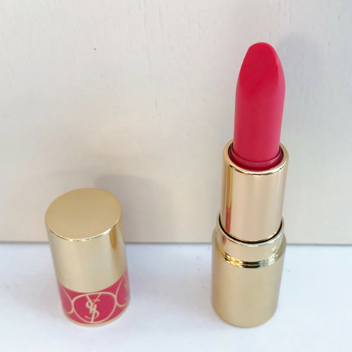 YSL Rouge Volupte Shine miniature Lipstick, #12 Corail