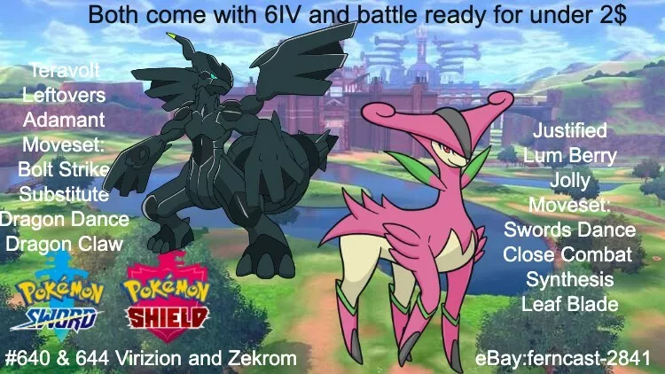 Pokemon Sword and Shield Zekrom