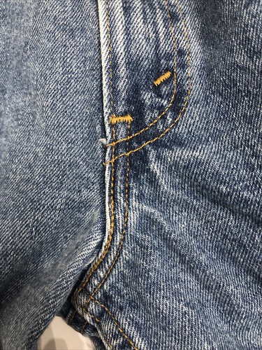 Vintage Levi’s 505 Relaxed Fit Blue Tapered Legs Jeans Men’s Size 38x32 Red Tab - Picture 12 of 12