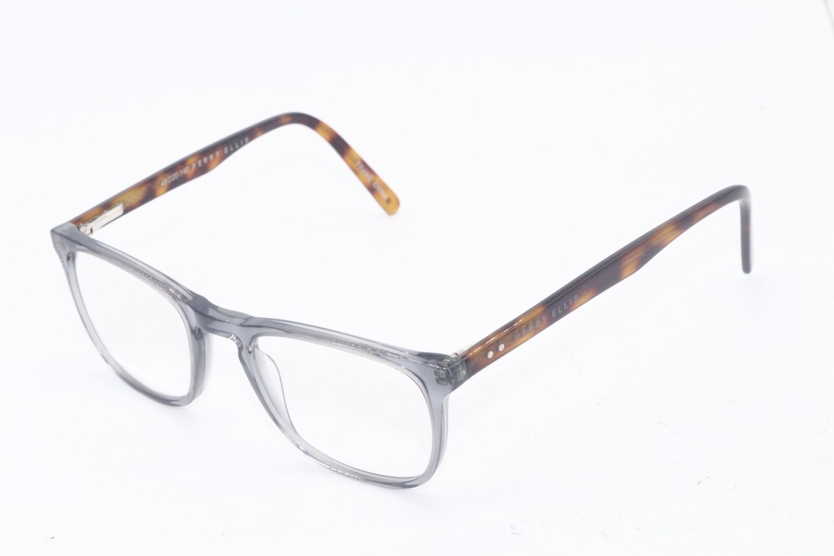 PERRY ELLIS PE 372-2 GREY HAVANA AUTHENTIC FRAMES EYEGLASSES  display picture 3