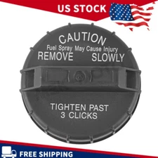 BLACK Non-Locking Gas Cap For Jeep Wrangler YJ TJ Cherokee XJ Grand Dodge Ram