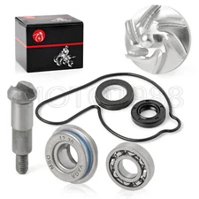04-09 for Honda TRX450R Billet CNC Hi-Flow Water Pump Impeller Shaft Rebuild Kit