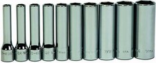 Williams WSMD-10HRC 10-Piece 1/4-Inch Drive Deep 6 Point Socket Set