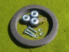 CHEVY II NOVA Windshield Wiper Motor Mounting Screw Rubber Grommet Seal KIT 7PCS