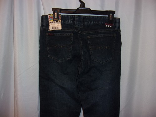 NWT Women's MUDD Straight leg Zipper Bottom Jeans SIZE 7 NWT - Picture 3 of 5