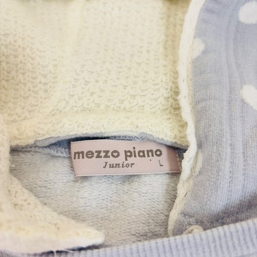 Mezzo Piano Tops Manga Larga Sudadera con Capucha 160 cm Gris Lunares Cosméticos Oso Raro JP - Imagen 2 de 24