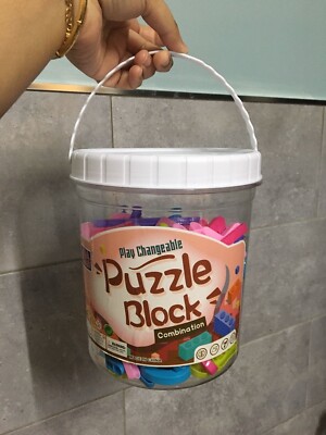 Puzzle Blöcke Glas