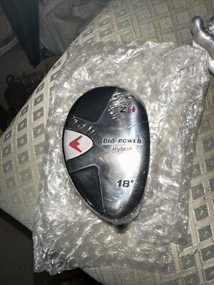 New Big Power Bird 18° Degrees BP #2 Fairway Iron Wood Hybrid Pro Component Head