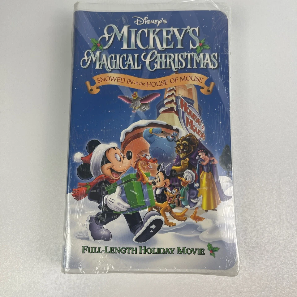 Mickeys Magical Christmas Snowed In at the House of Mouse VHS Clamshell Sealed - Image 2 of 4
